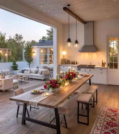 Outdoor living